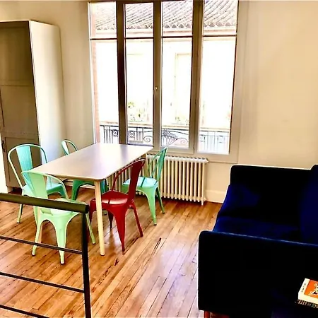 Apartmán T3 Duplex Centre Pres Gare Sncf